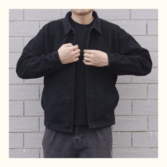 Barney | Men's Casual Button-Down Jacket