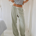Kathy | Soft & Comfortable Relaxed Fit Lounge Pants - Green