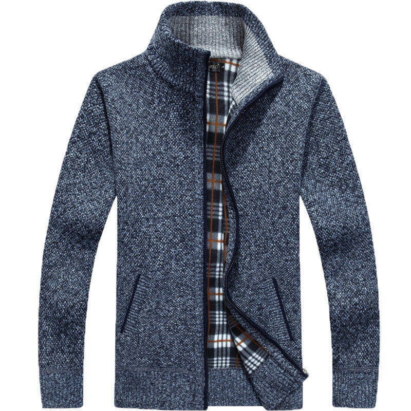 Cyrus Men's Full Zip Knit Jacket