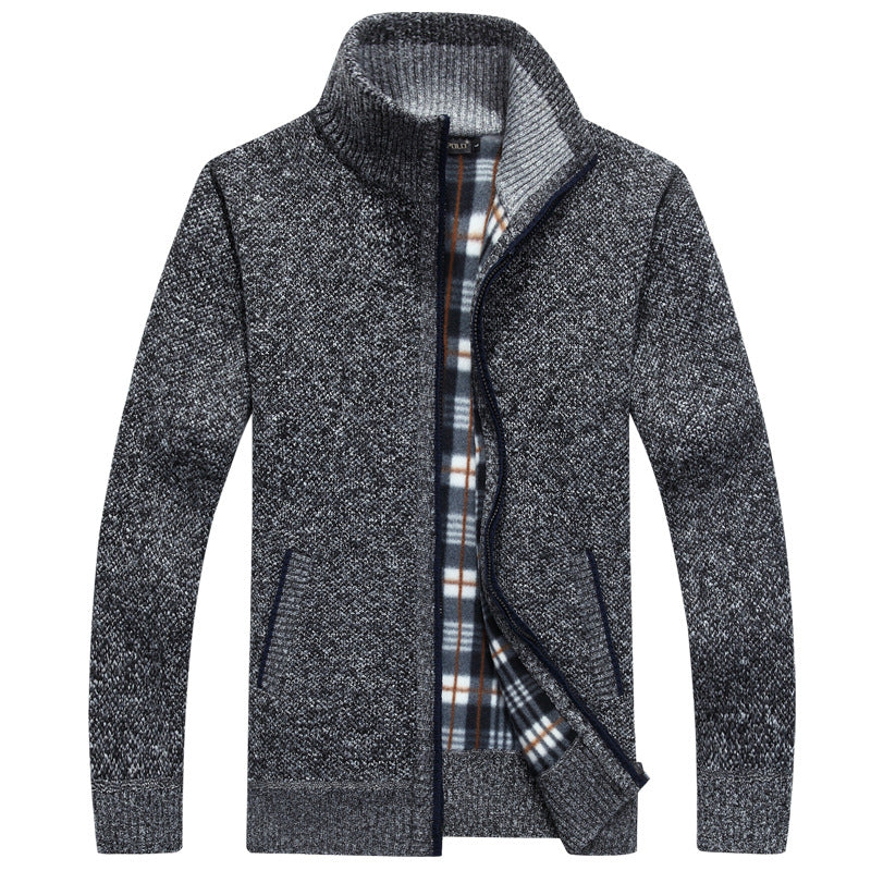 Cyrus Men's Full Zip Knit Jacket