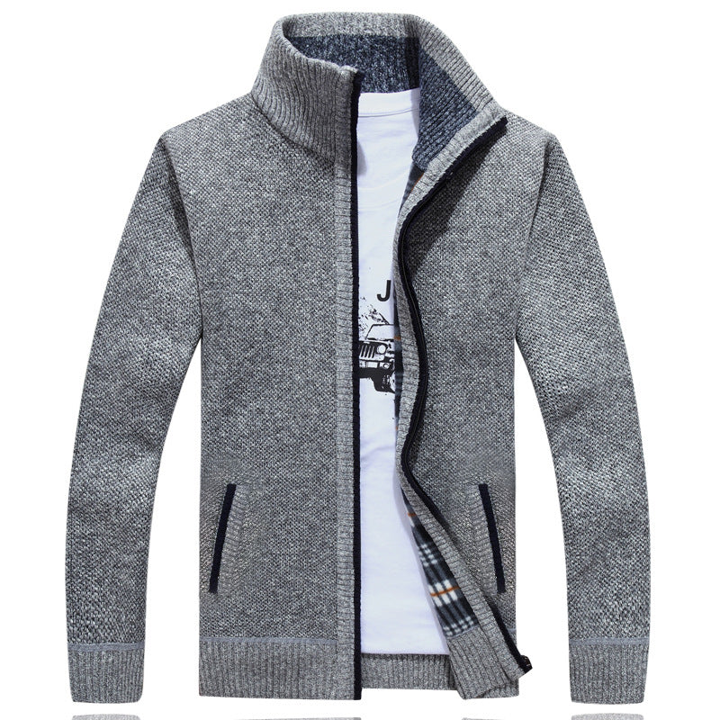 Cyrus Men's Full Zip Knit Jacket