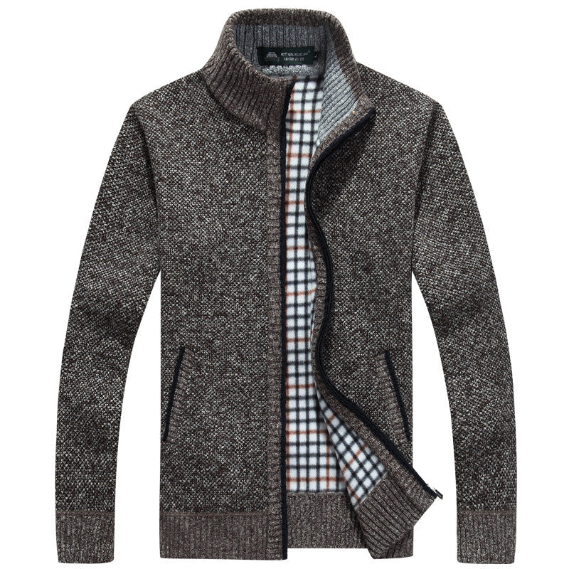 Cyrus Men's Full Zip Knit Jacket