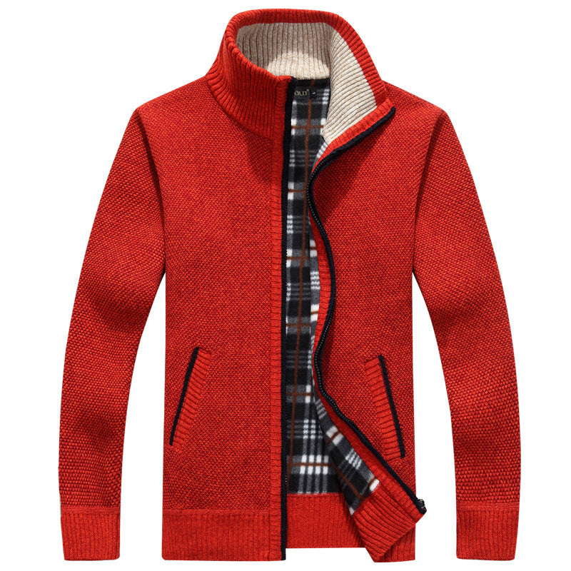 Cyrus Men's Full Zip Knit Jacket