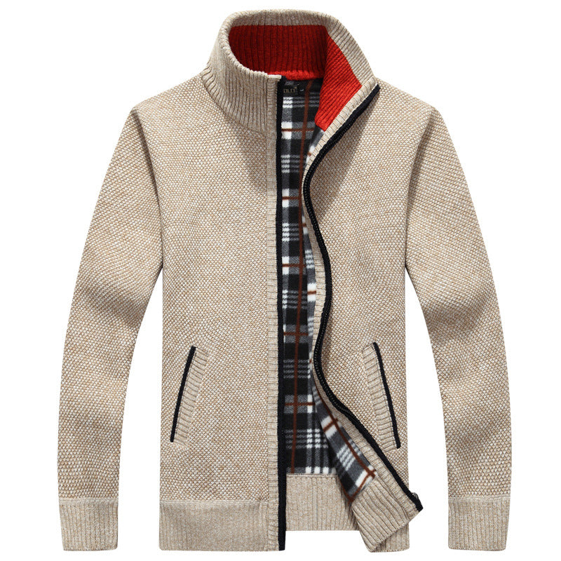 Cyrus Men's Full Zip Knit Jacket