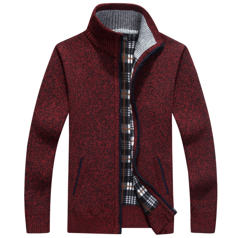 Cyrus Men's Full Zip Knit Jacket