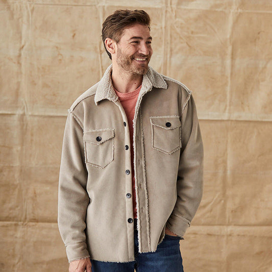 Jesse | Men's Corduroy Button-Down Jacket