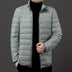 Todd Men's Slim-Fit Lightweight Puffer Jacket - Teal