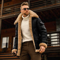Robert Men's Shearling Aviator Jacket