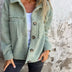 Mariah | Women's Relaxed Fit Button-Down Jacket - Light Green