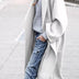 Charlotte | Women's Oversized Long Winter Coat - White