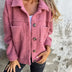 Mariah | Women's Relaxed Fit Button-Down Jacket - Pink