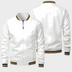 Patrick | Lightweight Water-Resistant Windbreaker - White