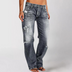 Carol | Relaxed Wide-Leg Denim Jeans - Gray