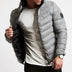 Dwayne Men's Hooded Puffer Jacket - Grey