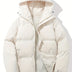 Elaine Women's Hooded Puffer Jacket - White