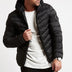 Dwayne Men's Hooded Puffer Jacket - Black