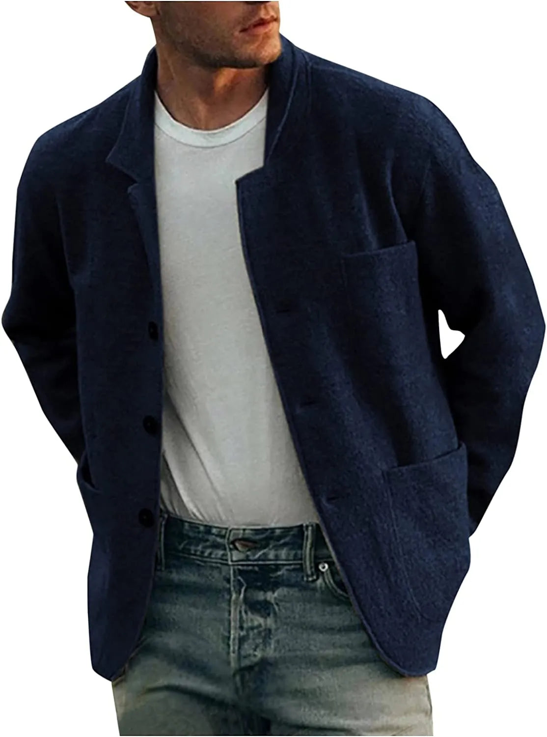 John | Elegant Men's Blazer with Pockets
