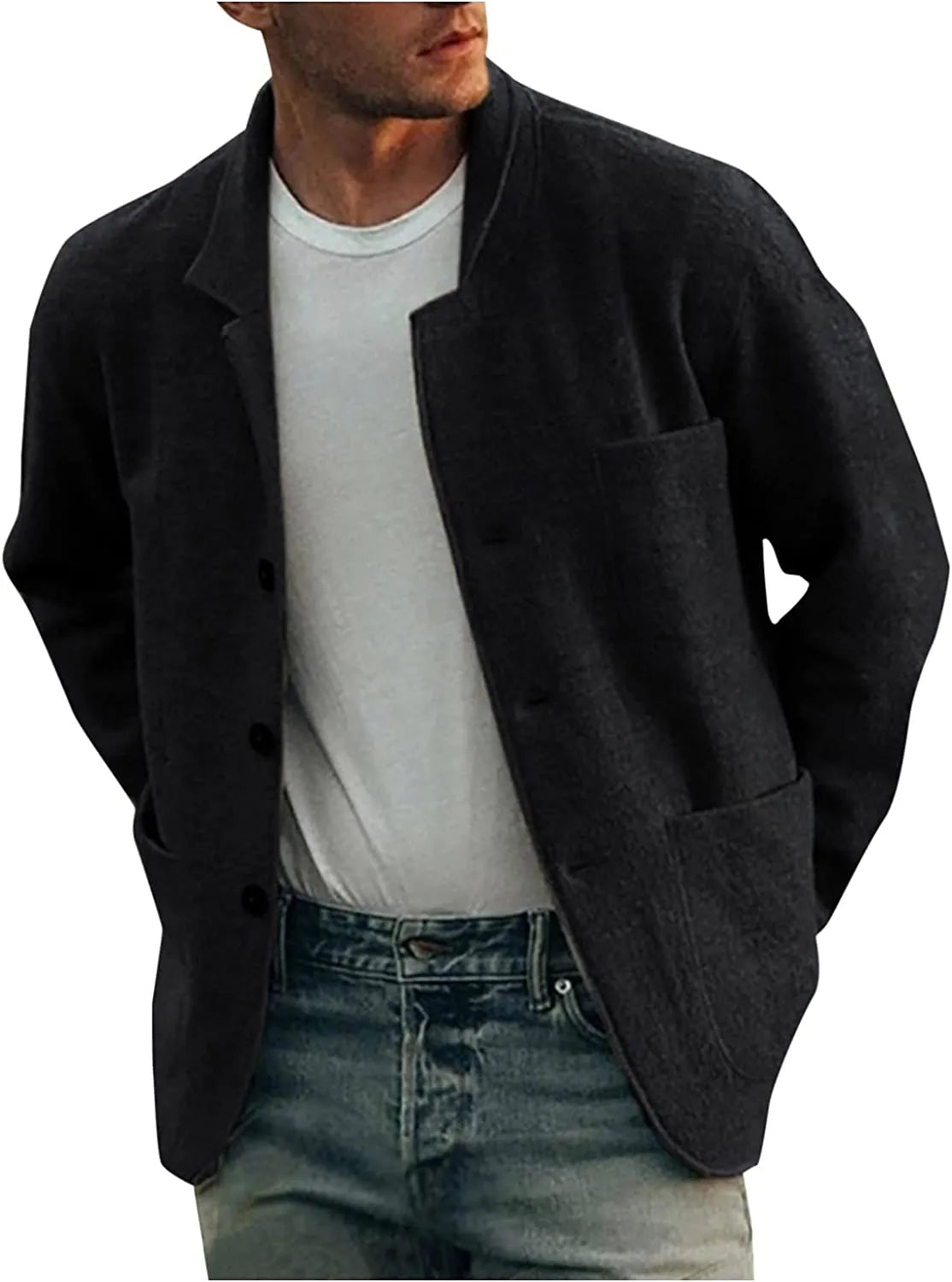 John | Elegant Men's Blazer with Pockets