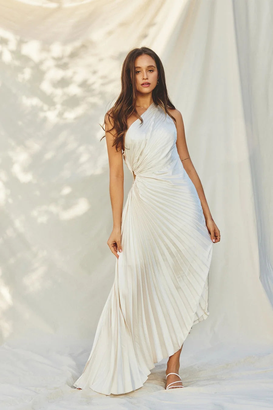 Lori | Elegant Maxi Dress in Luxe Fabric