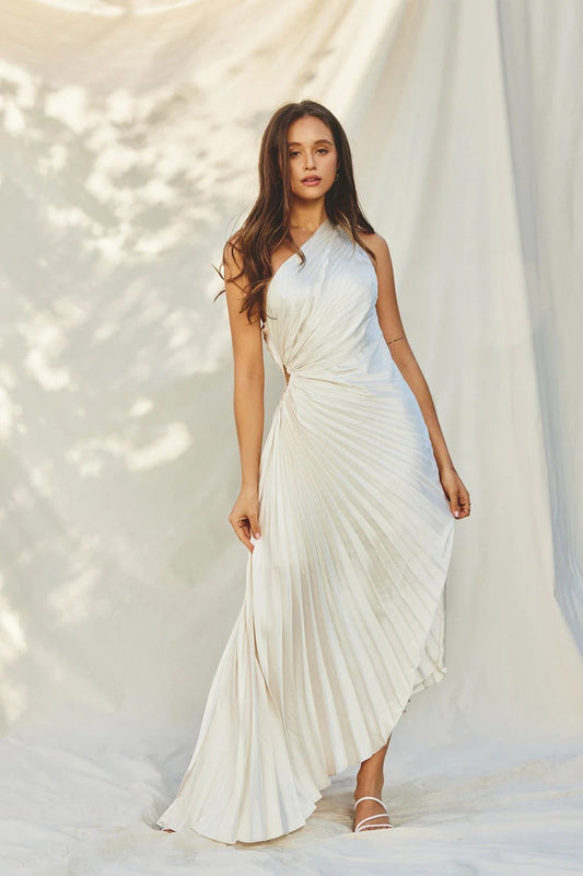 Lori | Elegant Maxi Dress in Luxe Fabric