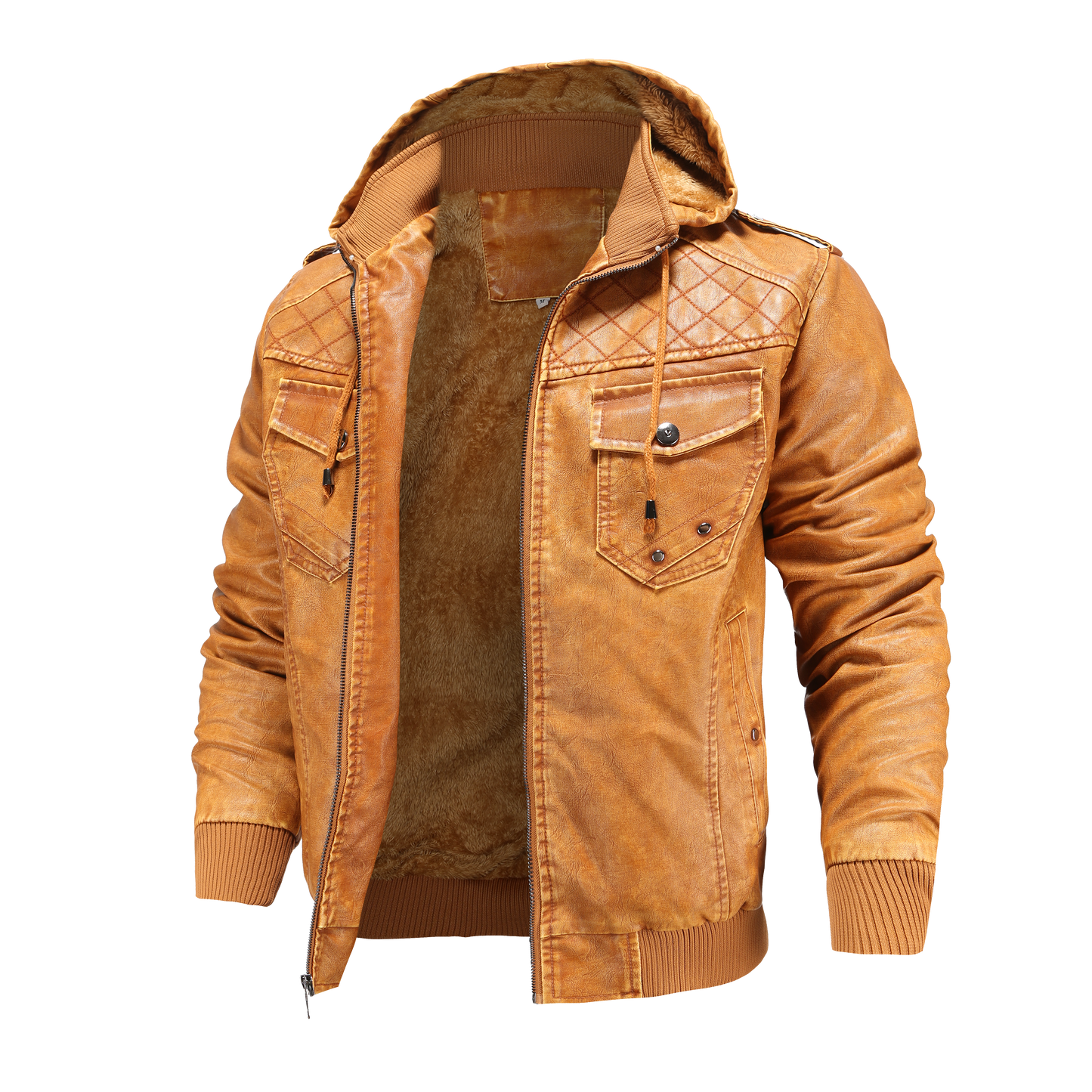 Dorian Men's Hooded Bomber Jacket