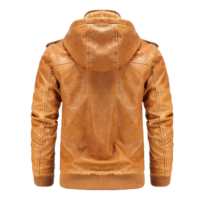 Dorian Men's Hooded Bomber Jacket