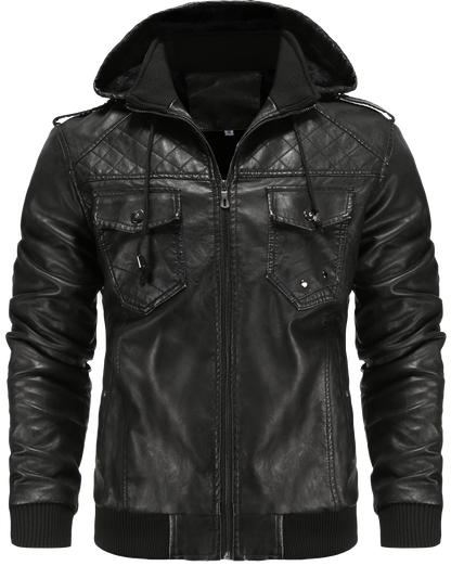 Dorian Men's Hooded Bomber Jacket