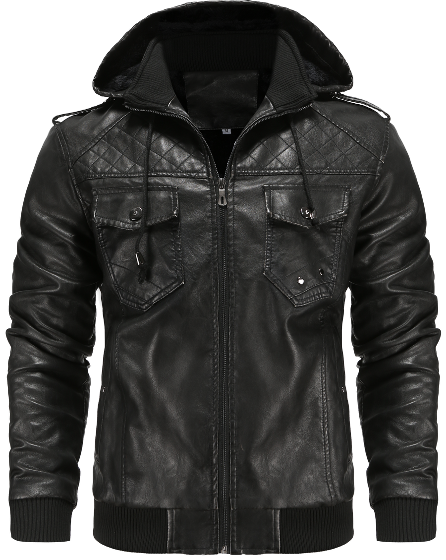 Dorian Men's Hooded Bomber Jacket