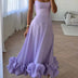 Ruby | Elegant Midi Dress for Sophisticated Women - Purple