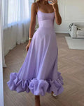 Ruby | Elegant Midi Dress for Sophisticated Women