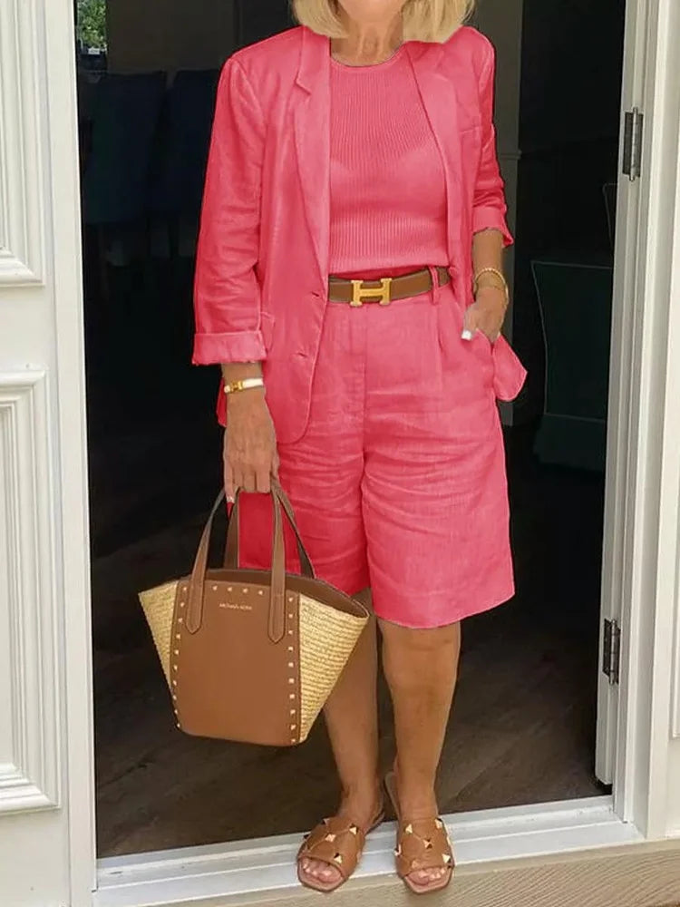 Ava | Effortless Casual Summer Set for Comfort and Elegance