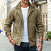 Hank | Men's Lightweight Hooded Jacket - Brown