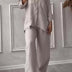 Regina | Timeless Ensemble of Style and Comfort - Apricot