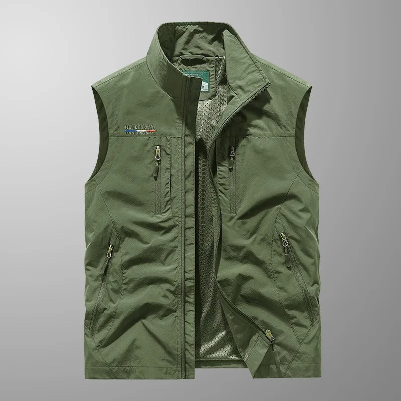 Daniel | Breathable Outdoor Cargo Vest for Active Living