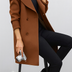 Mette | Elegant Double-Breasted Coat - Brown
