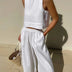 Kelsey | Elegant Two-Piece Set for Effortless Sophistication - White