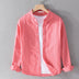 Ryan | Relaxed Fit Men’s Shirt - Red
