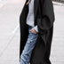 Charlotte | Women's Oversized Long Winter Coat - Black