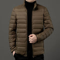 Todd Men's Slim-Fit Lightweight Puffer Jacket