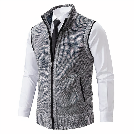 Dale | Men's Luxurious Zip-Up Vest