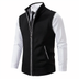 Dale | Men's Luxurious Zip-Up Vest - Black