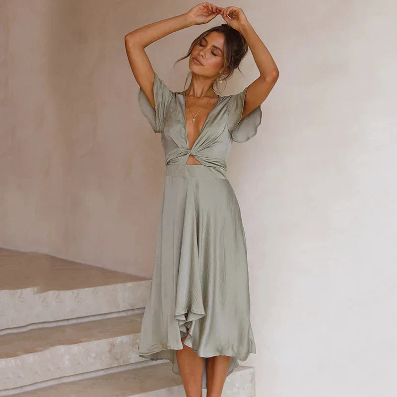 Leila | Elegant Casual Dress with Timeless Charm