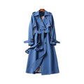 Rosie | Women's Long Double-Breasted Coat in Luxurious Fabric