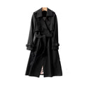 Rosie | Women's Long Double-Breasted Coat in Luxurious Fabric