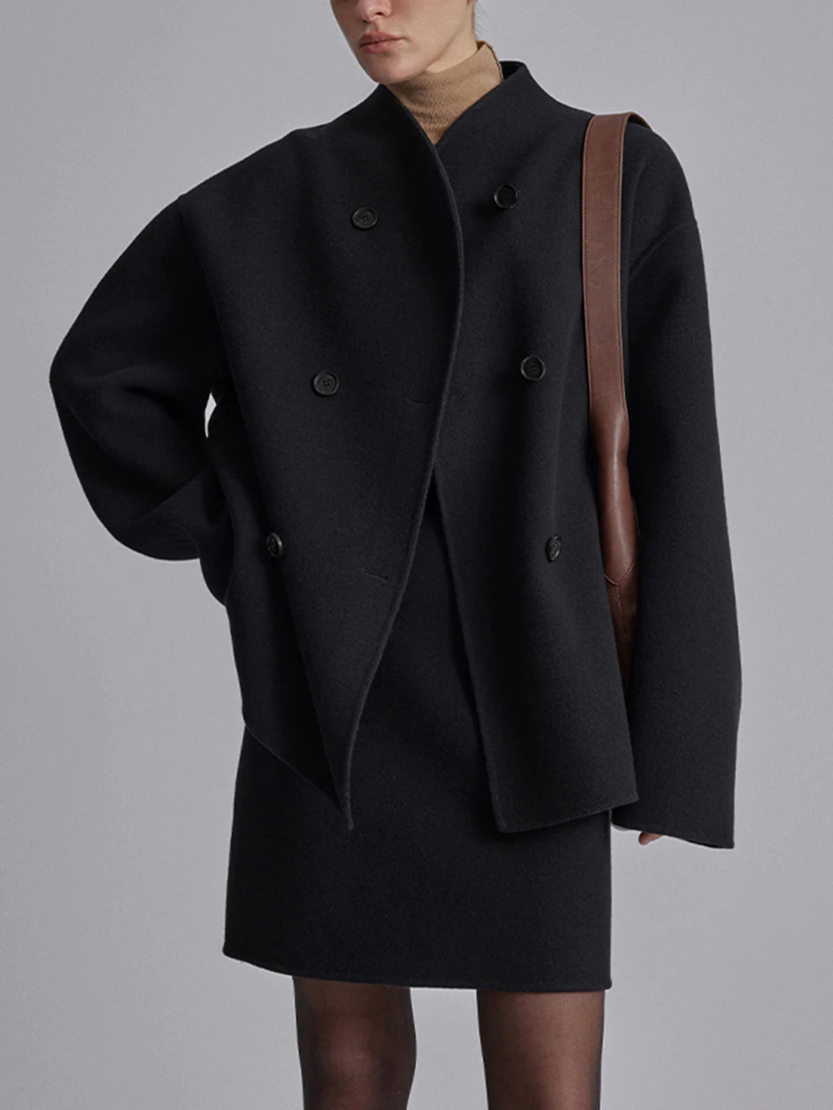 Charlene | Women's Double-Breasted Pea Coat