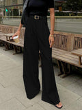 Rosemary | High-Waisted Pleated Wide-Leg Pants in Elegant Style