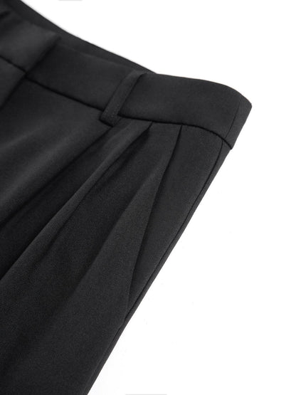 Rosemary | High-Waisted Pleated Wide-Leg Pants in Elegant Style