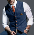 Cameron | Men's Slim Fit Dress Vest in Luxe Fabric