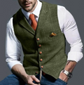 Cameron | Men's Slim Fit Dress Vest in Luxe Fabric