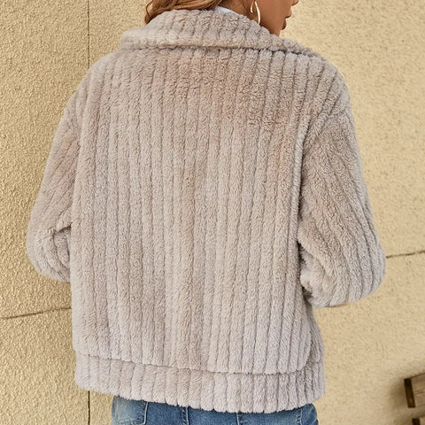 Stephanie | Luxurious Plush Fleece Jacket